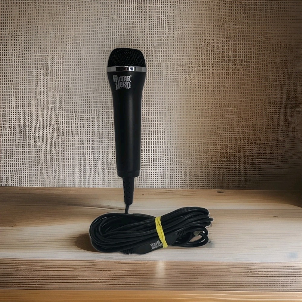 Red Octane Wired USB Microphone PS2, PS3, PS4, WII, 360, XBOX One, Rock Band,GH.